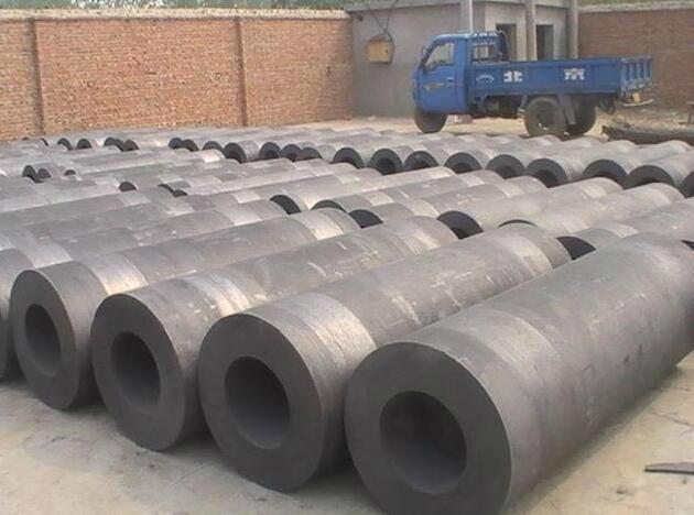 RP Nominal Diameter 76 mm graphite electrode cylinder rod for making ferroalloy 4