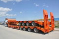 Yalont trailer 80 ton low bed semi trailer 