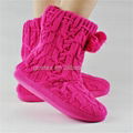 GCE023 Red crochet snow woman boot women shoes boots wholesale boots 4