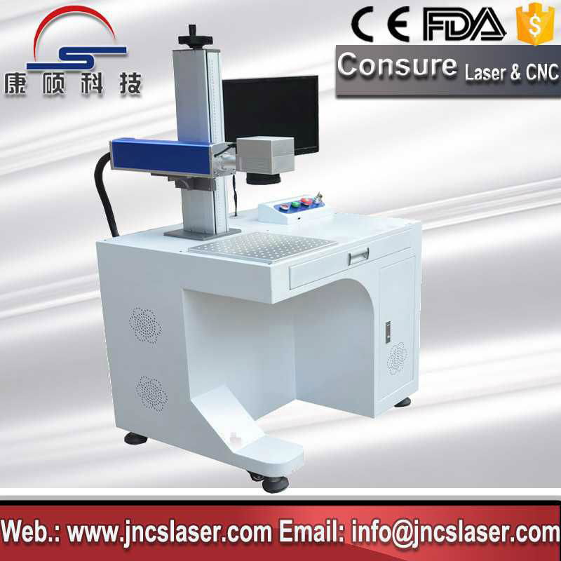 Metal Fiber Laser Engraving Machine, High speed 20W fiber laser marking machine 5