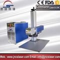 20W Metal fiber laser marking machine with rotary 4