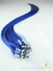 Micro ring loop hair extension