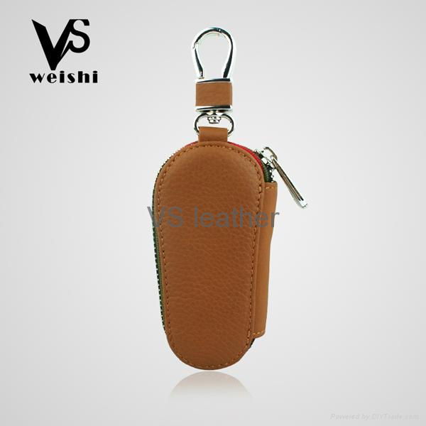 Fashion Leather Car Key Case 4