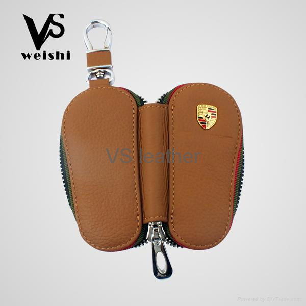 Fashion Leather Car Key Case 3