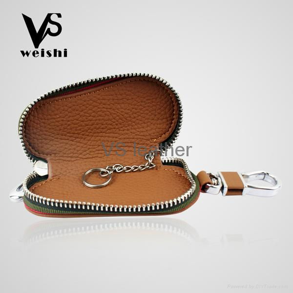 Fashion Leather Car Key Case 5