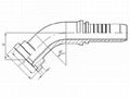 PIPE FITTING HOSE ADAPTER HYDRAULIC FITTING 45°SAE FLANGE 3000PSI 2