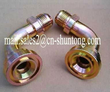 PIPE FITTING HOSE ADAPTER HYDRAULIC FITTING 45°SAE FLANGE 3000PSI 3