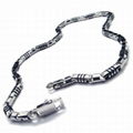 316 Stainless Steel Necklace, 19.9 inch Stainless Steel Cuboid Necklace 1