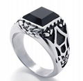 316 stainless steel jewelry, Classical Stainless Steel Casting Ring 1
