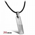 Gold Tungsten Necklace, Tungsten Pendants, Tungsten Jewelry 2