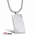 Gold Tungsten Necklace, Tungsten Pendants, Tungsten Jewelry 7