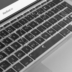 Ultra-Thin Clear TPU Material Keyboard Dust Cover Skins for laptop