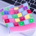 JRC seven candy color silicone keyboard cover skins for Macbook 5