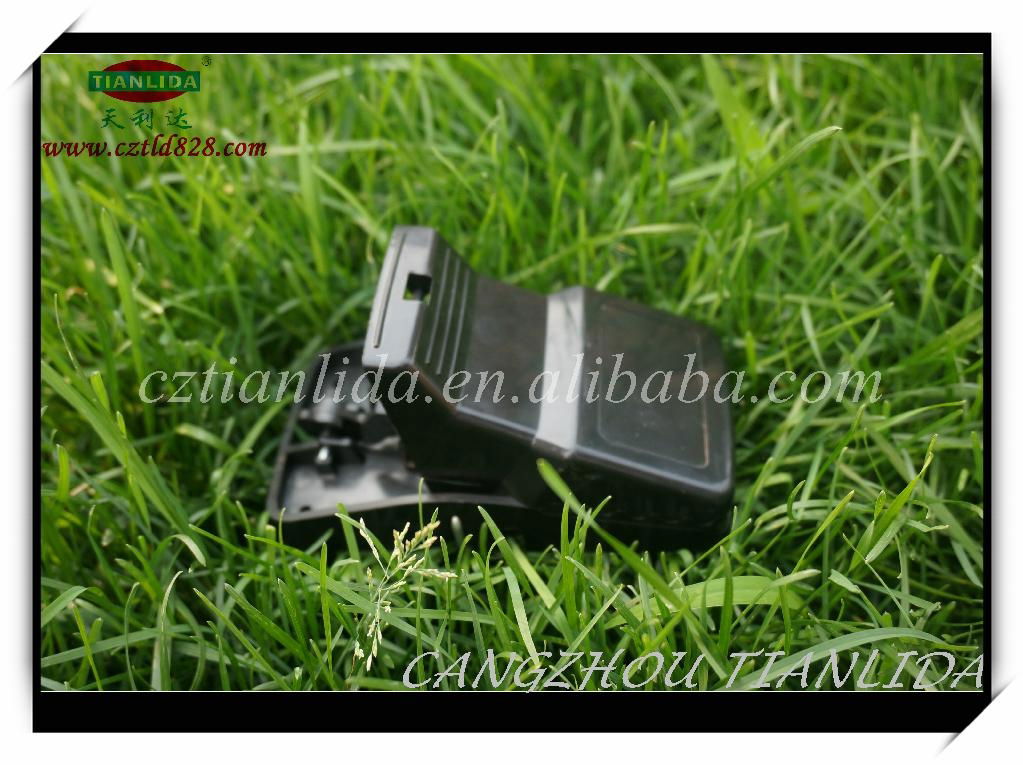 Small Mouse Rats Trap Black Plastic Mouse Trap