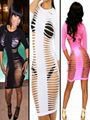 2014 new cheap wholesale women sexy party bodycon dresses prom club bandage wear