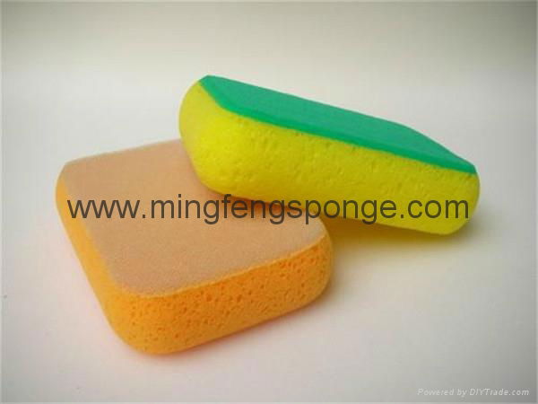 China MF Round Edge Car Cleaning Sponge 4