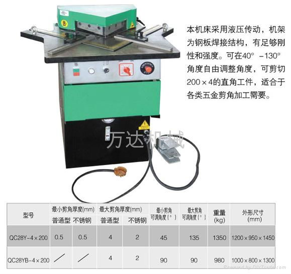 液压角度剪切机 3