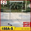 188A-S hot sale daily essential aluminum clothes hanger stand  1