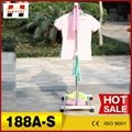 folding portable clothing drying rack for hanging clothes                        4