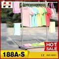 folding portable clothing drying rack for hanging clothes                        2