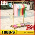  family usage top quality best service folding hanging clothes rack 4