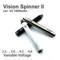 2014 new 1600mah battery 3.3v-4.8v variable voltage vision spinner 2 1