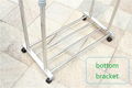 Elegant foldable clothes rack 5