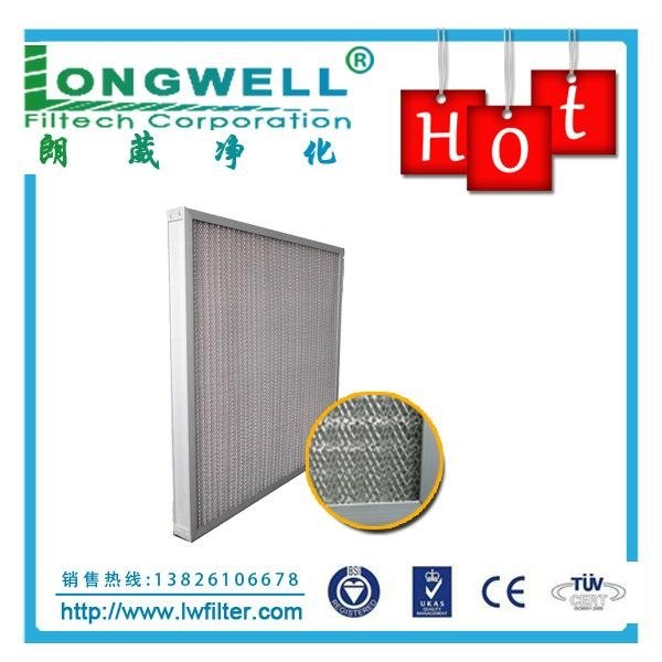 Hot sale Metal grill filter for ventilation system  metal air filter w sharp alu 5