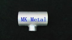 Titanium Equal & Reducing Tee China Manufacturer