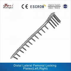 Distal Lateral Femoral Locking Plate orthopaedic instrument trauma implant