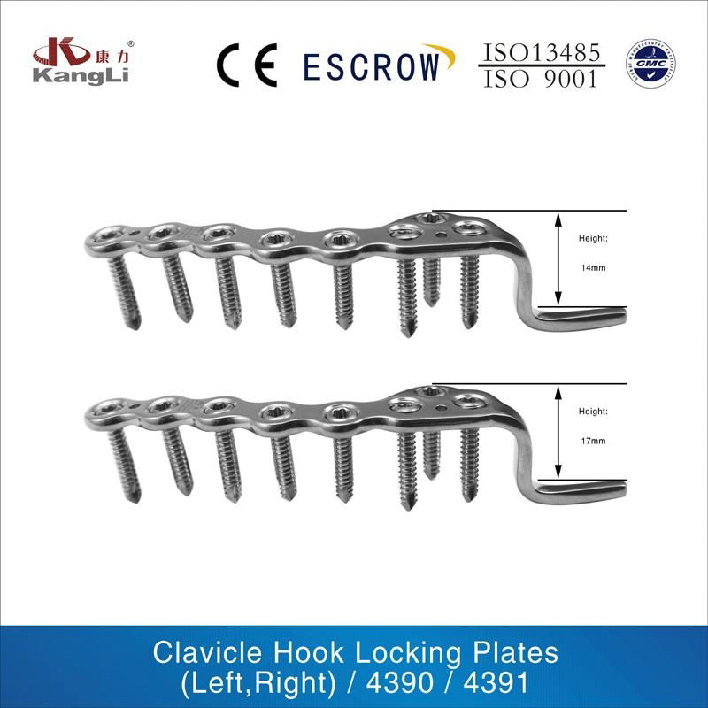 Clavicle Hook Locking Plates trauma implant orthopaedic instrument