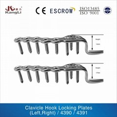 Clavicle Hook Locking Plates trauma implant orthopaedic instrument