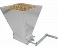 Stainless rollers Home Brewing barley 2 rollers malt mill crusher Grain Mill Hom