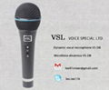 professional dynamic vocal microphone , mic 