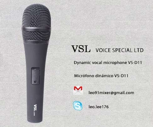 professional dynamic vocal microphone , mic 