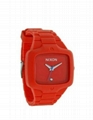 Silicone Watch Japanese Movement  3/5ATM Waterproof  Eco-friendly Silicone   2