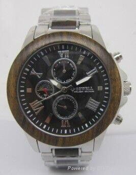 High quality new design Wooden Watch Japanese Movement  3/5ATM 3
