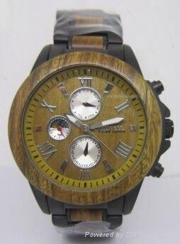 High quality new design Wooden Watch Japanese Movement  3/5ATM 4