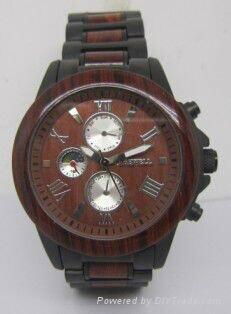 High quality new design Wooden Watch Japanese Movement  3/5ATM 2