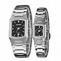 Wholesale Luxury Lovers Couple Quartz Waterproof Wrist Watches Mens Sport Stainl