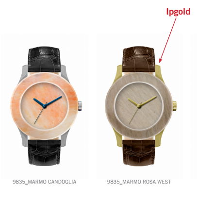 Wholesale Marble Watch With Leather Strap For Men 3