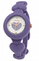 Wholesale New Stylish Pretty Silicone Crystal Lady Girl Quartz Wristwatch- Gift 