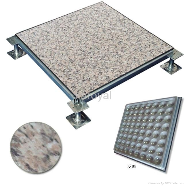 Steel Access Flooring System with PVC Finish 2