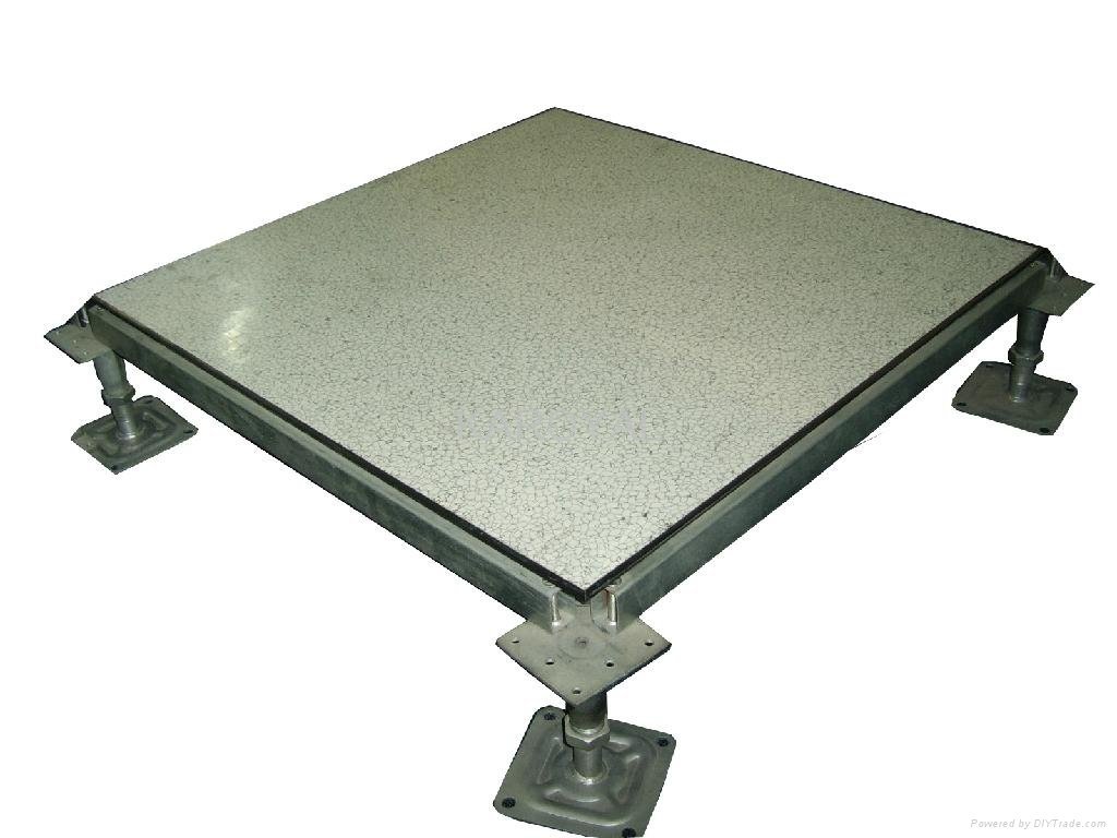 Steel Access Flooring System with PVC Finish 4