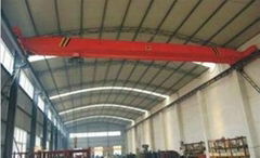 Overhead electric travelling crane with single girder