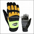 EVA Padding Anti-vibration Mechanics Glove for Heavy Duty Works 4