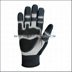 Durability Mechanic Gloves with reflective