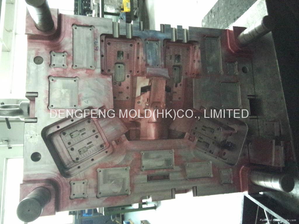 Mold and tooling design service for 4 plastic sliding part 4