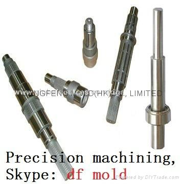 CNC Turning Copper Parts for Auto Electronic Mechanical Industry 4