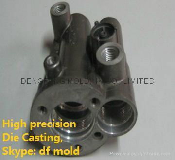 Precision Die Casting mold For Auto Engine Frame Part 4